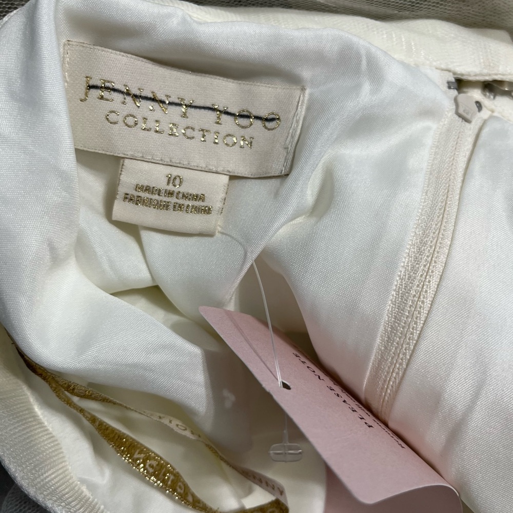 NWT BHLDN Jenny Yoo Louise Tulle skirt Ivory sizes 0, 8, 10, 18 - Picture 14 of 16